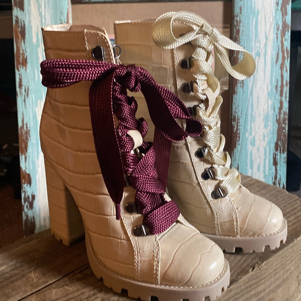 Schutz leather boots